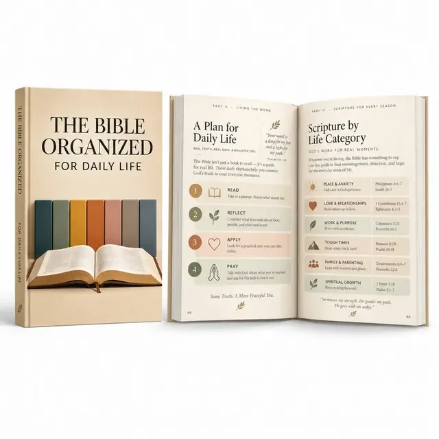 The Bible Organized for Daily Life