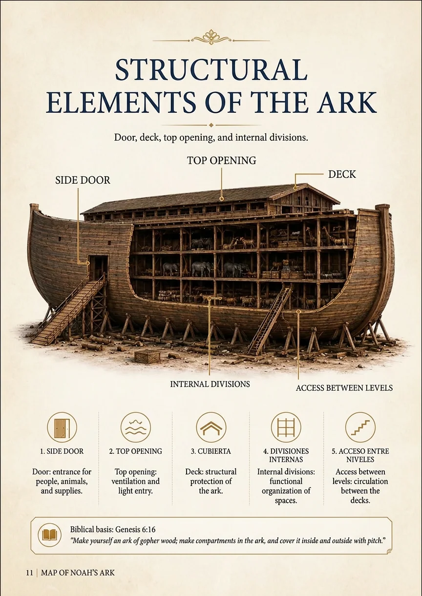 The structure of Noah’s Ark